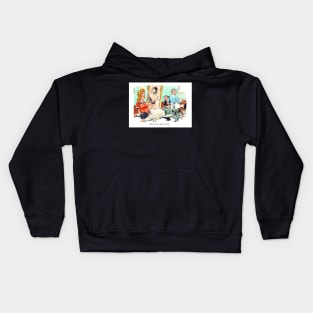 Free meal. Kids Hoodie